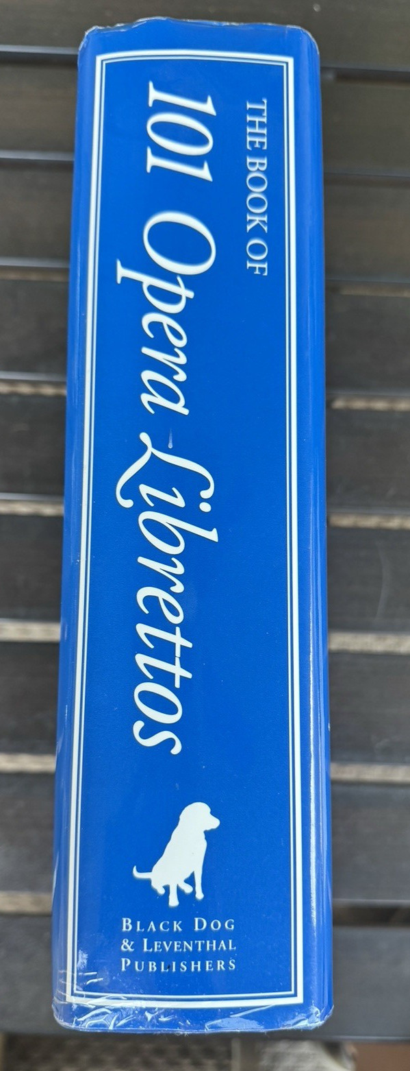 Book Of 101 Opera Librettos 1996 EUC Orig W English Translation 1437 Pages