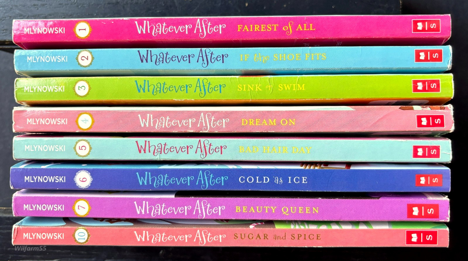 8 Lot WHATEVER AFTER Books #1-7 + #10 Sarah Mlynowski Girls Ages 9-12 RL4 pb