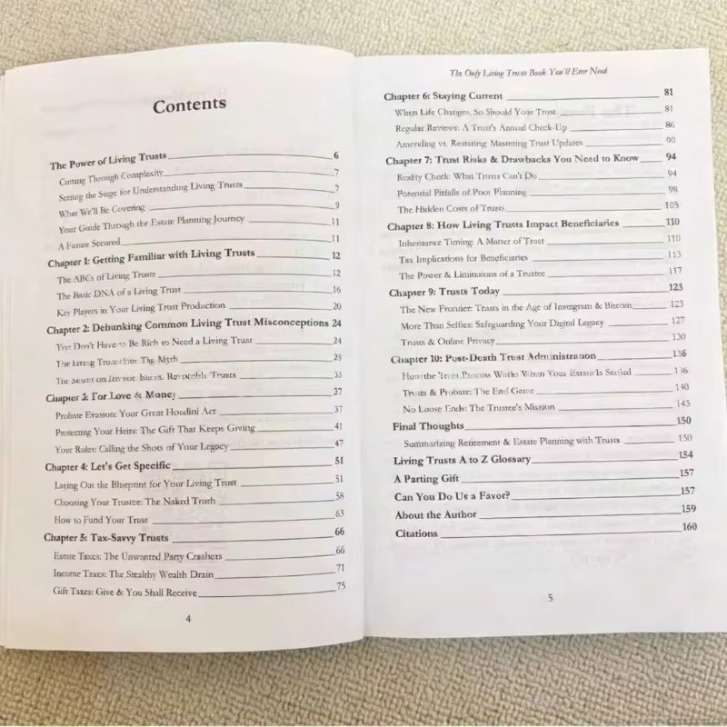 The Only Living Trusts Book You’Ll Ever Need Paperback Free Shipping US