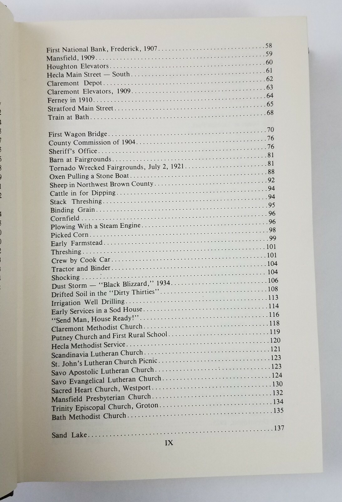 Brown County Aberdeen South Dakota History 1980 Hardcover Book 594 Pages