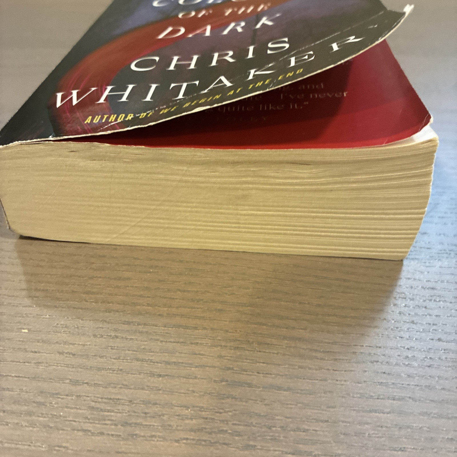 All The Colors of the Dark by Chris Whitaker (2023, Trade Paperback) Mystery