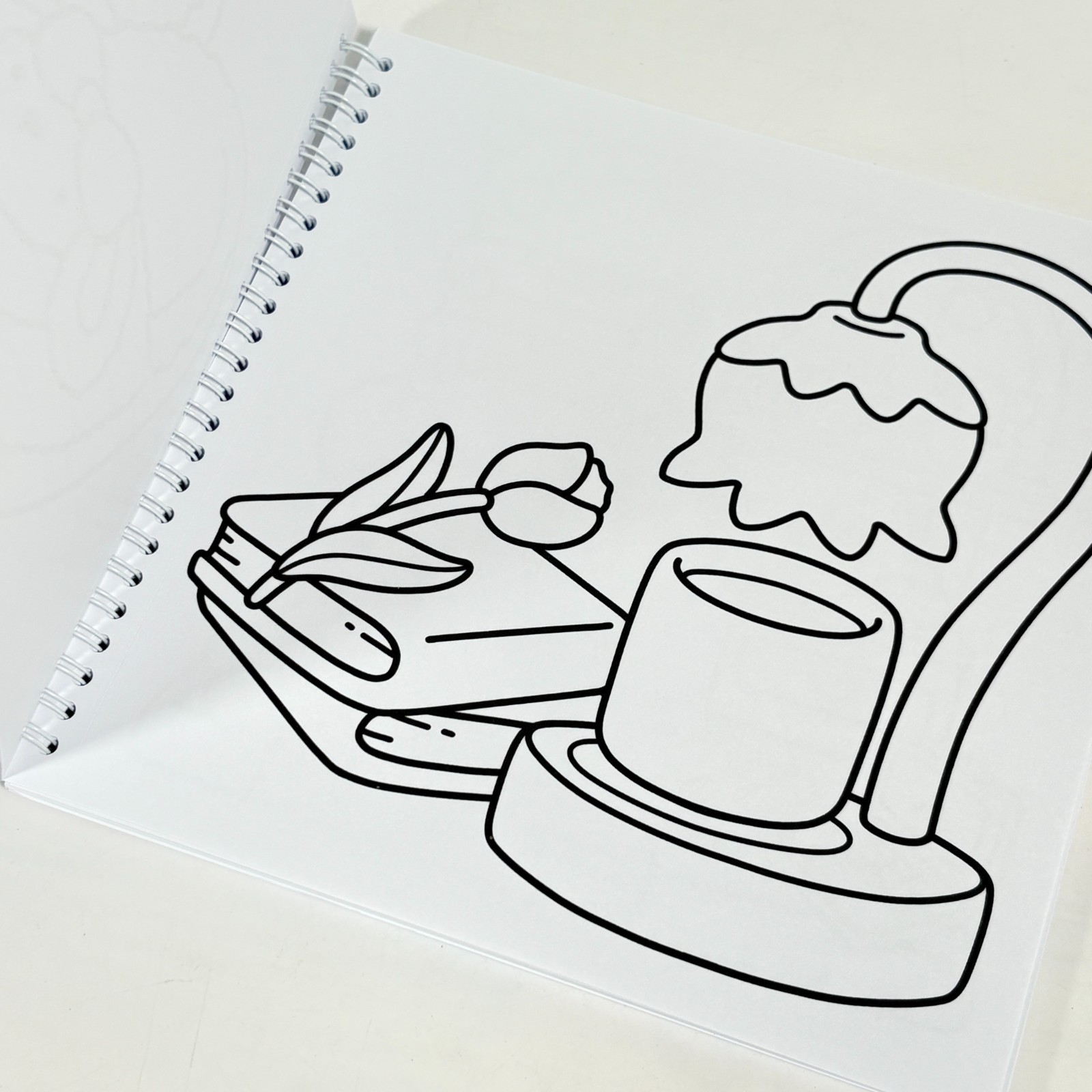Self-Love: Girl Therapy Coloring Book, Spiral Bound, 40 pg. , 8.5″ x 8.5″