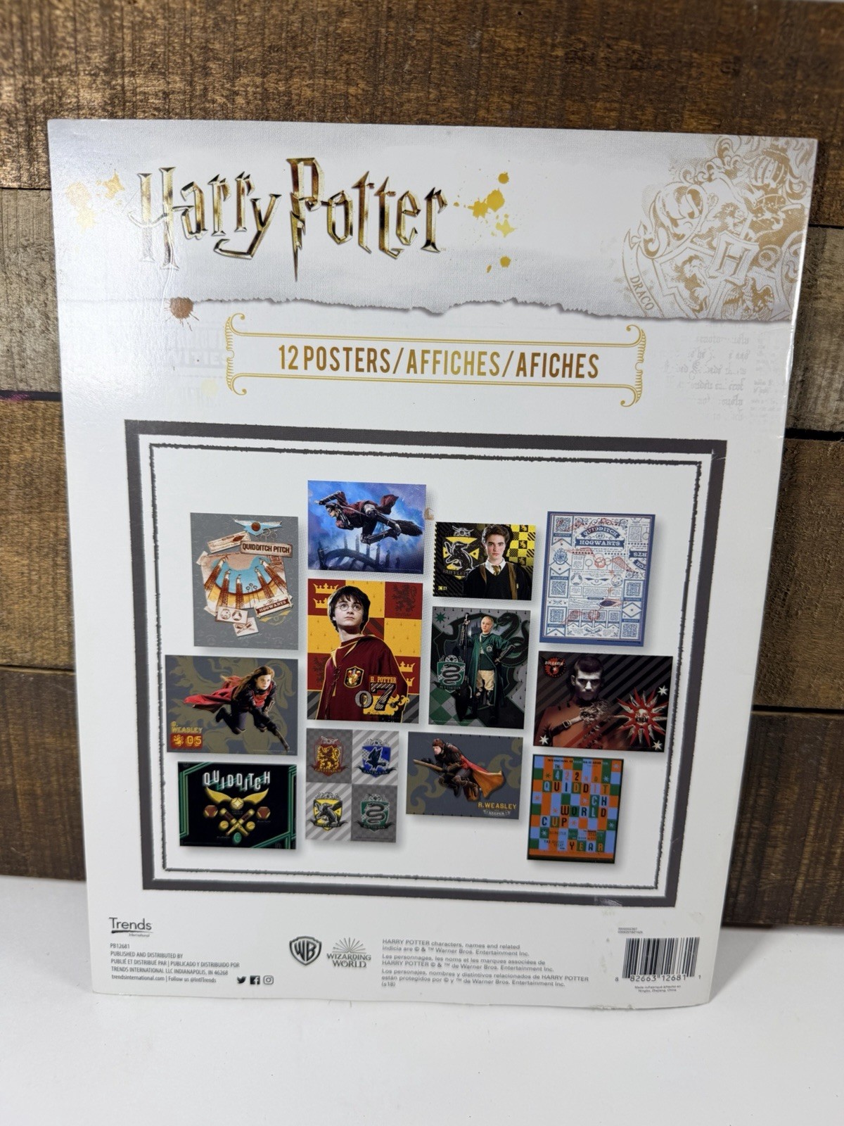 Harry Potter Poster Book 12 Color Posters 8.5″ X 11″