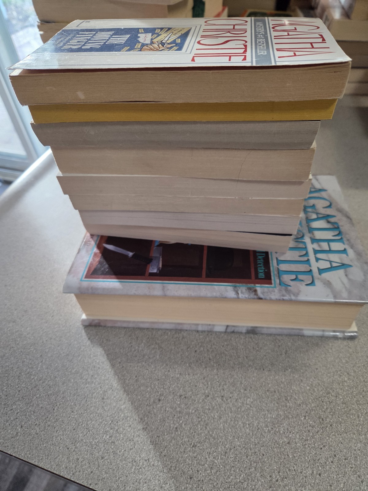 Agatha Christie. 9 Books. 1 Omnibus- 13 Stories In Total. PB & HC