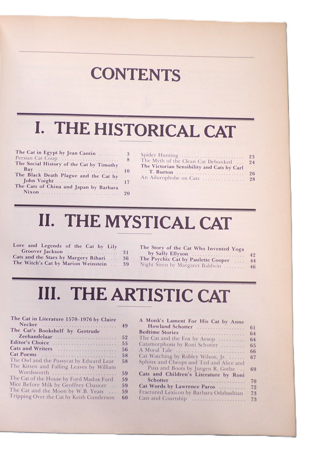 “Cat Catalog”, The Ultimate Cat Book, Large “Very Good” 1st Ed. Book, 352 pages
