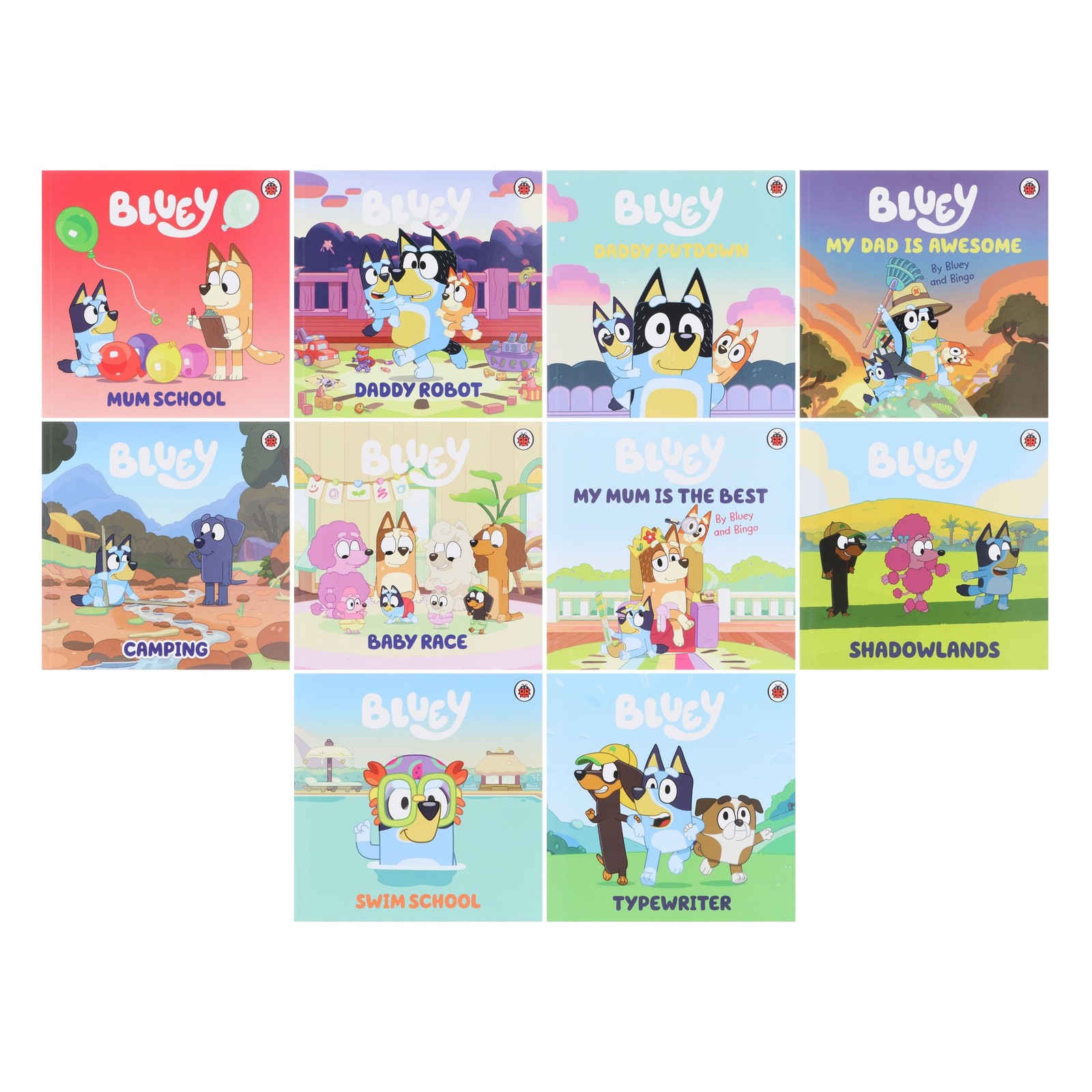 Bluey Gotta Be Done! 10 Picture Books Collection Box Set – Ages 3-7 – Paperback