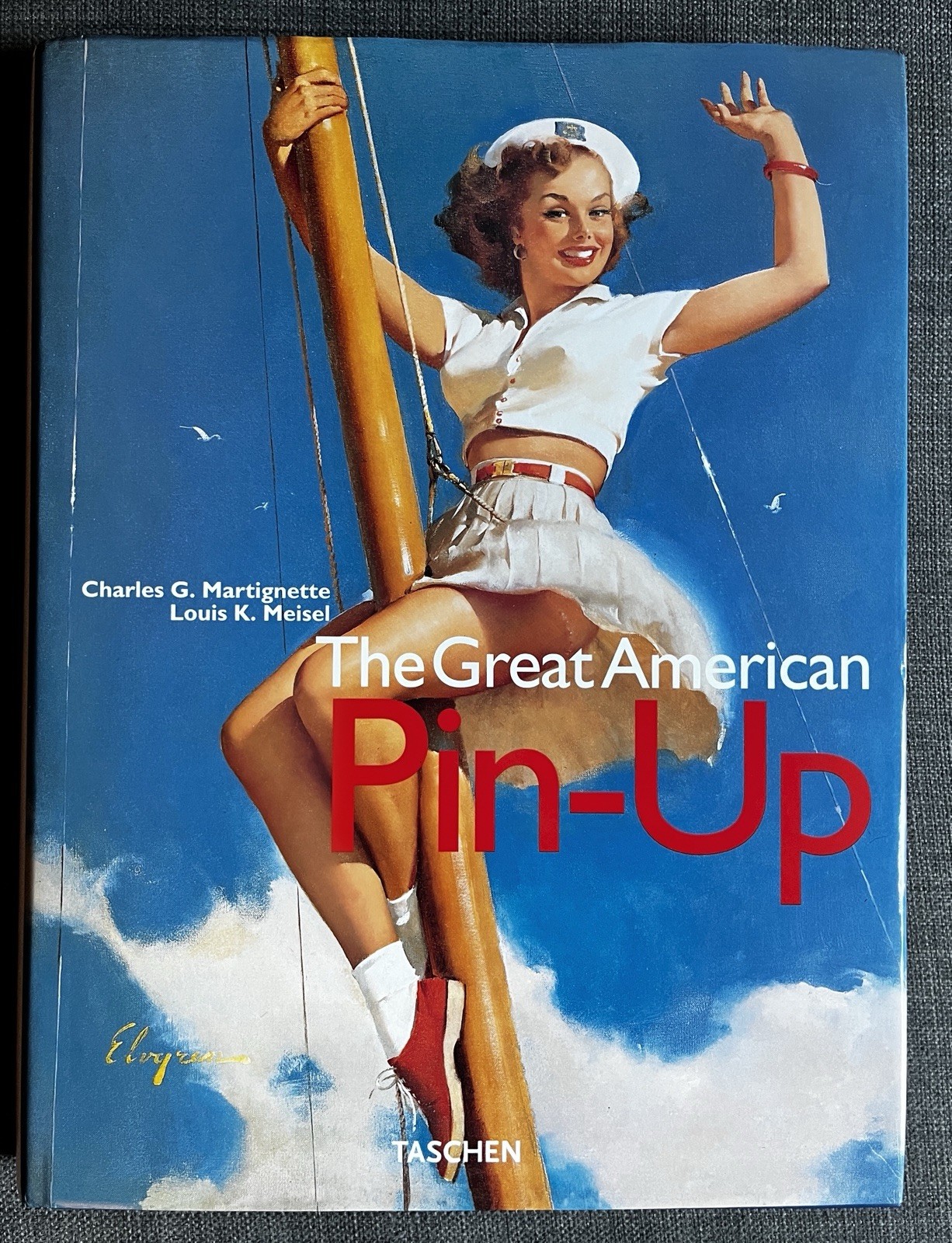 The Great American Pin Up Hardback Book By Charles G Martignette NEW Unread Copy