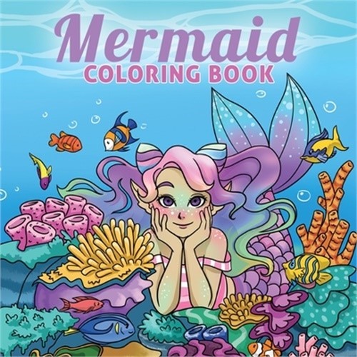 Mermaid Coloring Book: For Kids Ages 4-8, 9-12 (Paperback or Softback)