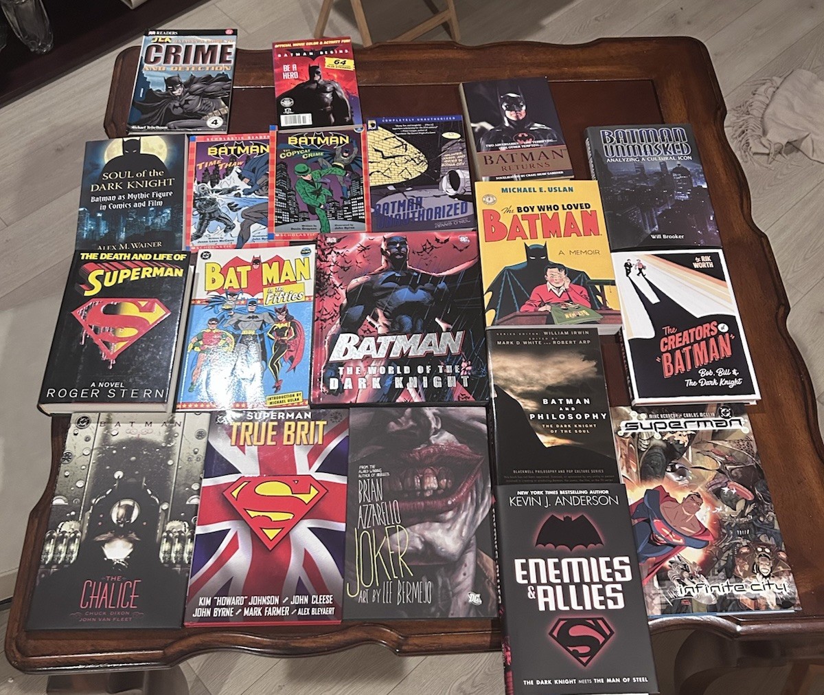 Assorted Marvel DC Universe Comic Book Heroes Lot (16) Batman Superman & More