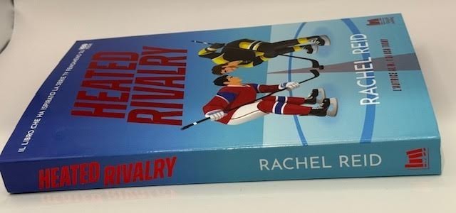 Heated Rivalry By Rachel Reid, Italian Edition w/Printed Edge