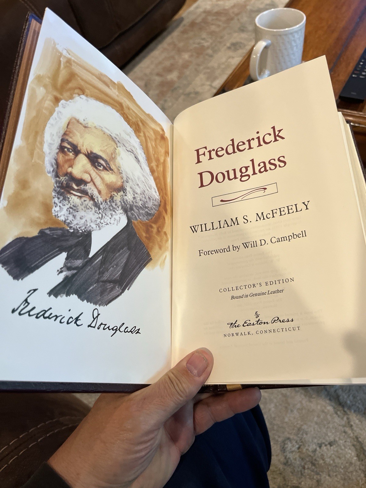 Easton Press Frederick Douglass McFeely Leather Bound Illustrated 1991