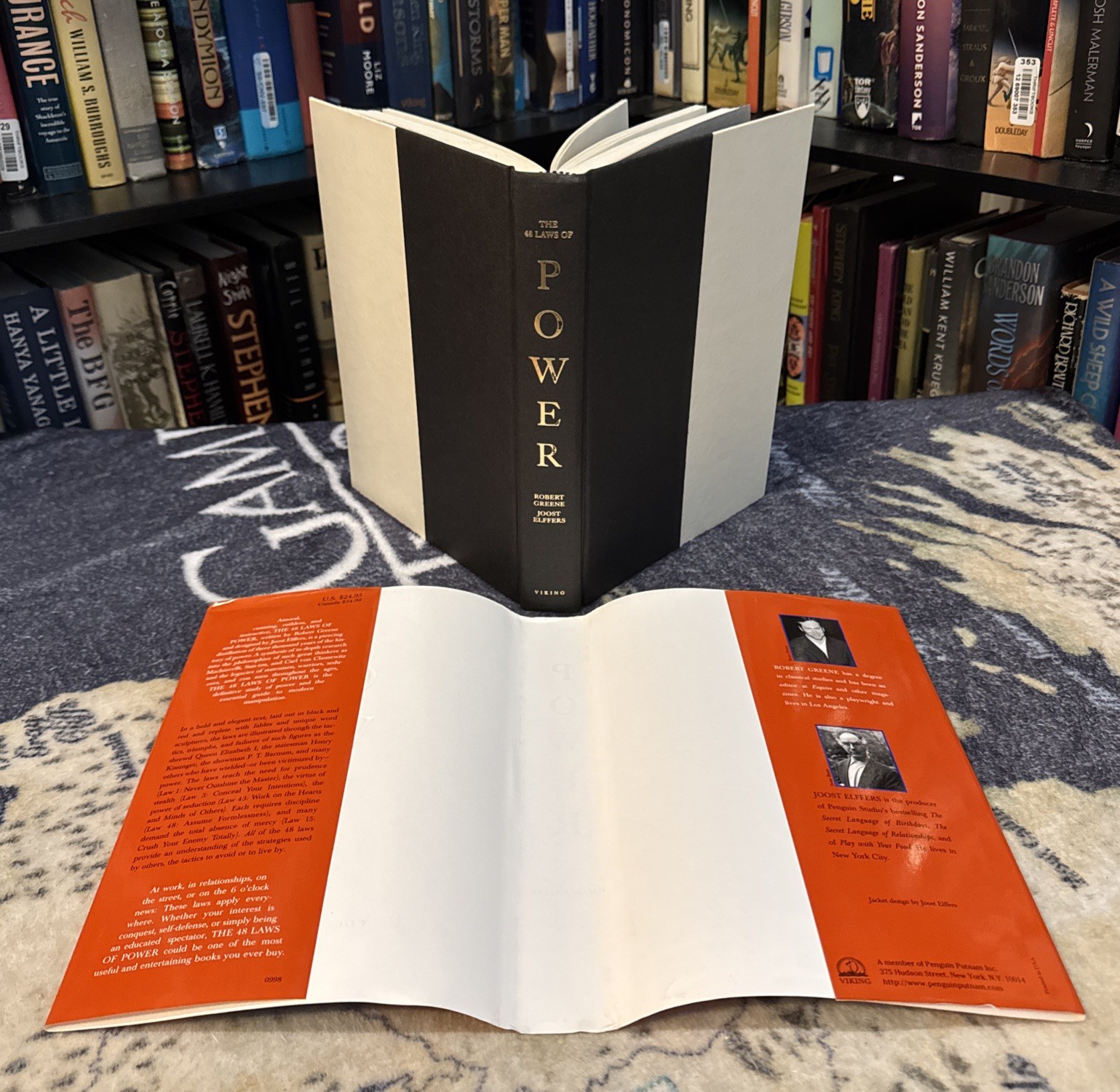The 48 Laws Of Power — Robert Greene (Hardcover) First Edition/9th Print, VG