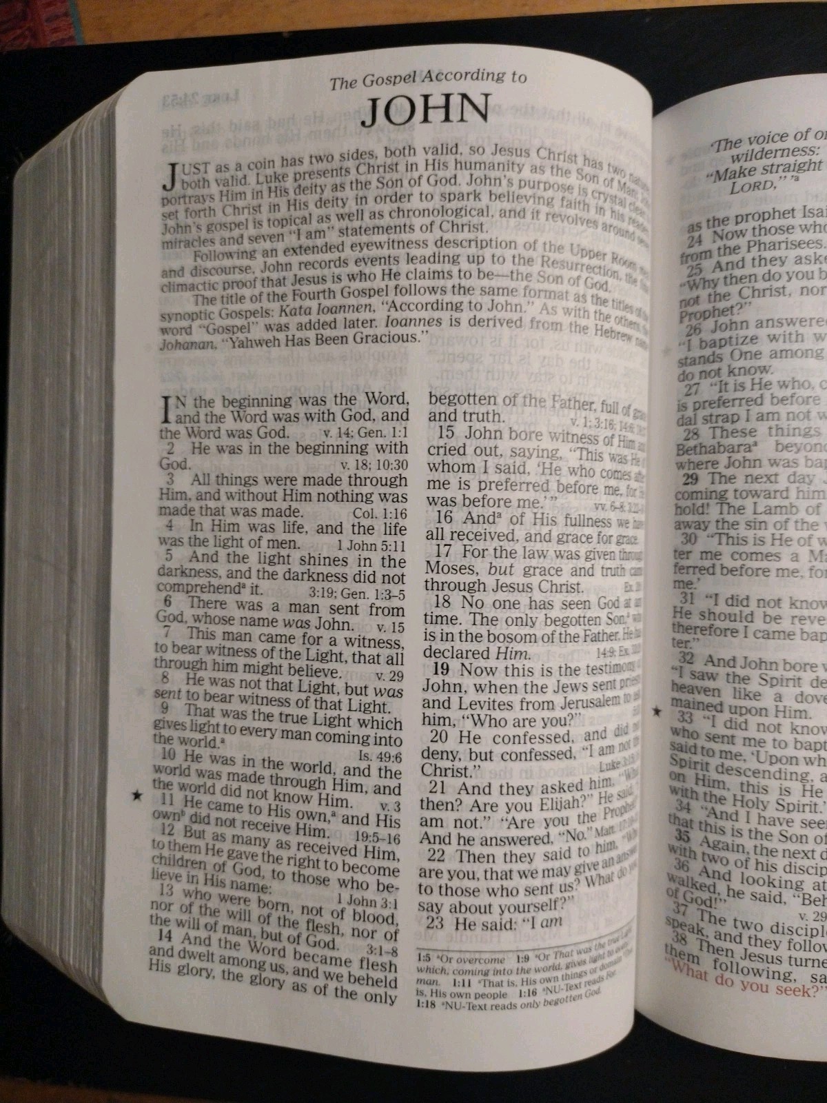 The Holy Bible Prophecy Study Edition. Nelson. 2008. Genuine Leather (8.5″ x 6″)