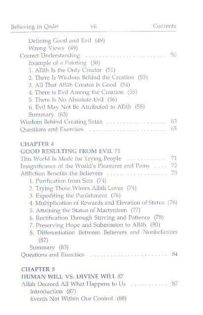 Believing In Allah’s Decree Qadar (Eemaan Made Easy Series) Part 6 By Muhammad a
