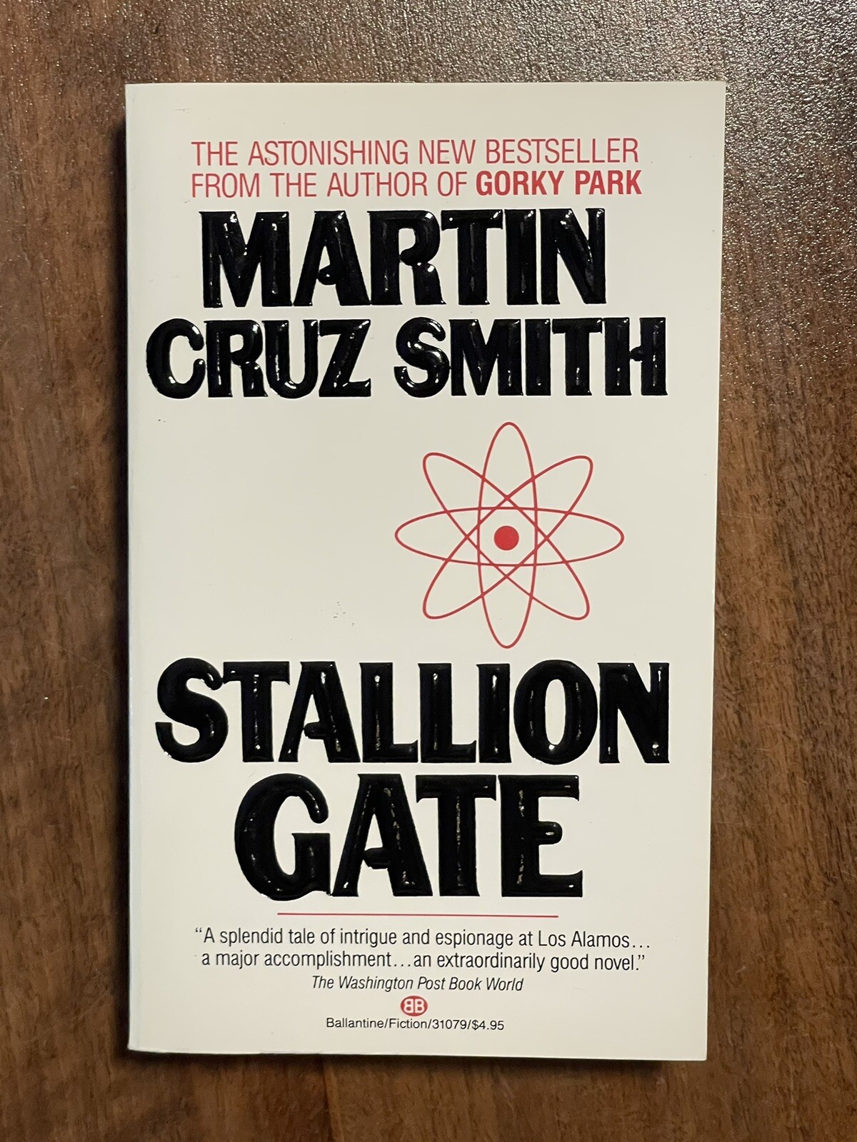 Stallion Gate: A Novel by Martin Cruz Smith (1987, Mass Market) New Unread Copy!