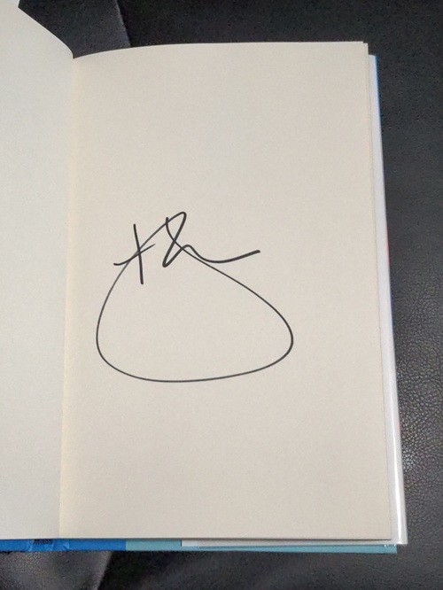 Signed Taylor Jenkins Reid Atmosphere: A Love Story Hardcover Near Fine