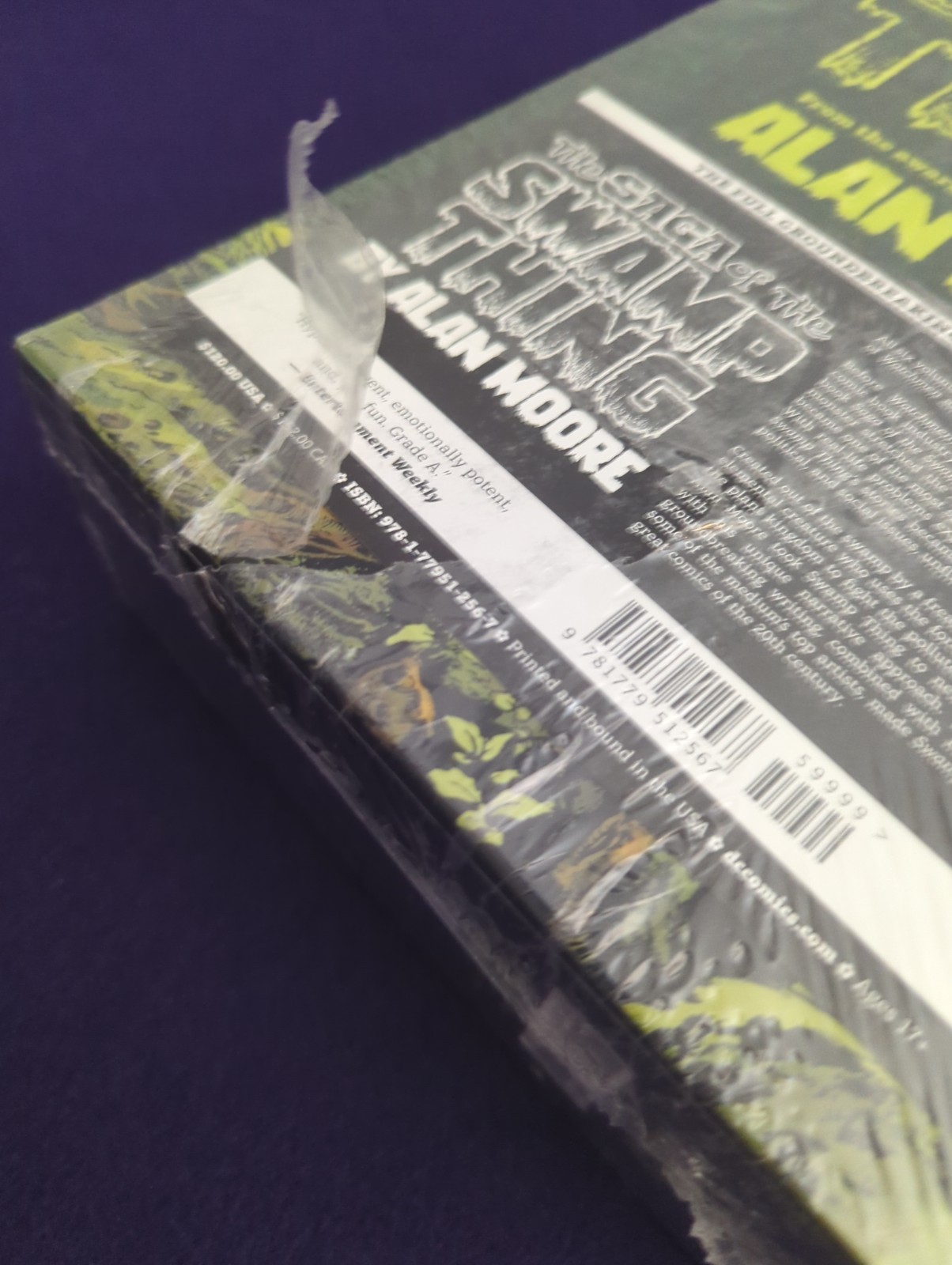 Saga of the Swamp Thing : Box Set, 6 Books : Alan Moore : SEALED