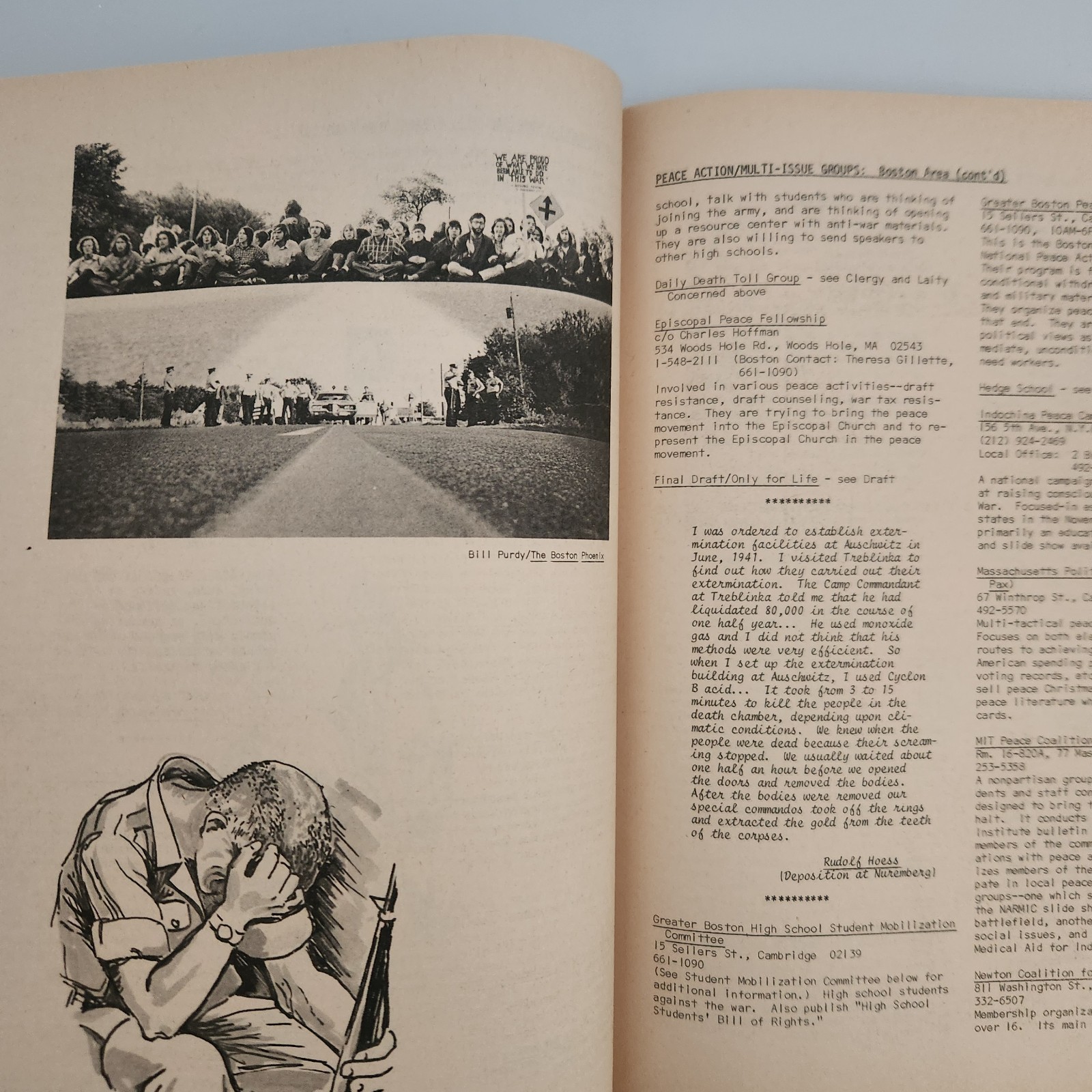 People’s Yellow Pages 1973 Boston Cambridge Hippies Counterculture Radical Work