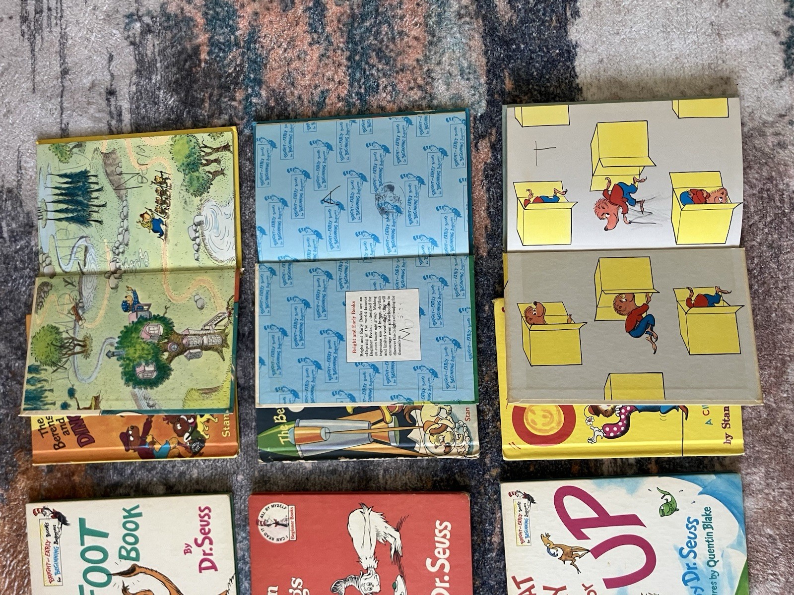 Dr Seuss Beginner Books lot 18 Classic Hardcover Bright And Early Berenstain OZ