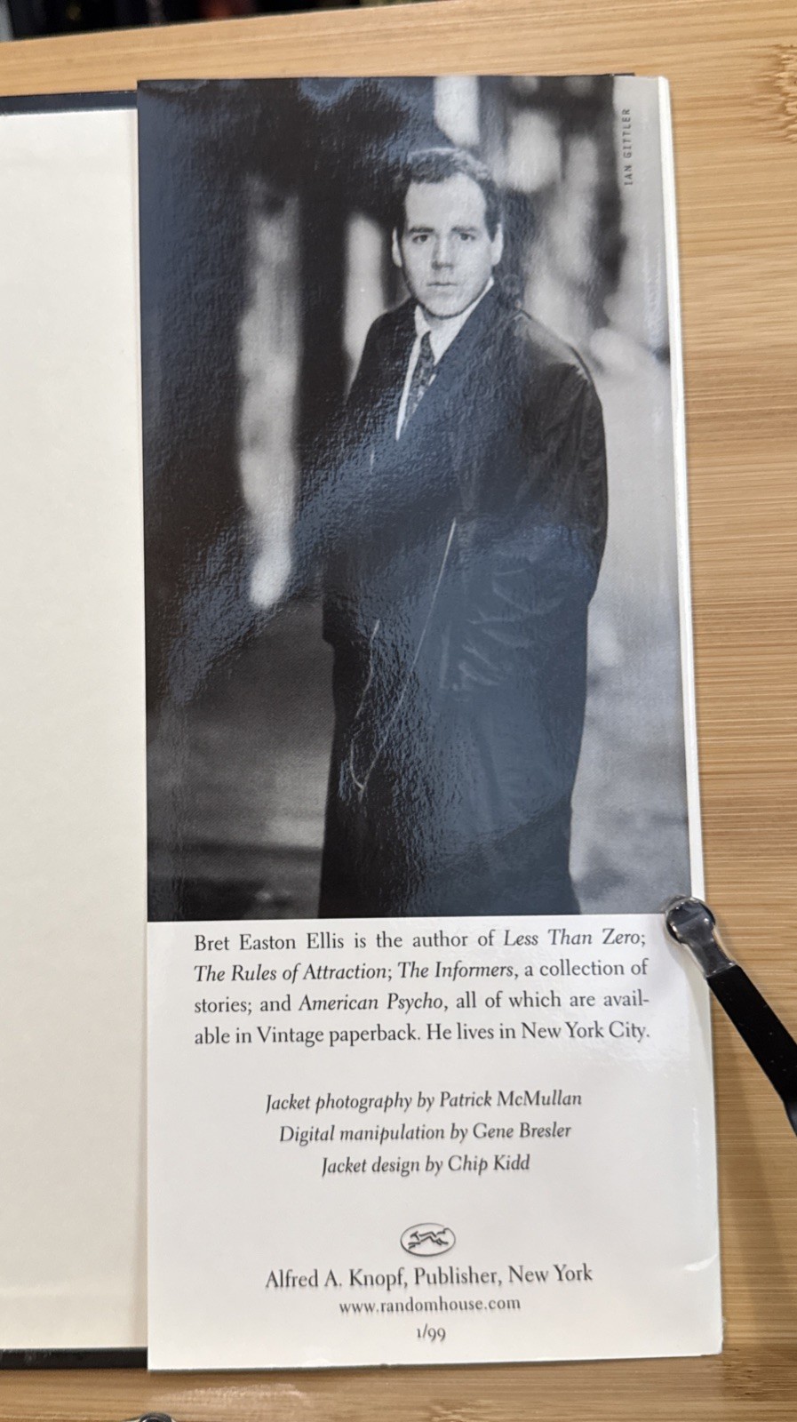 Glamorama – Bret Easton Ellis (1999, Hardcover) First Edition/Print, 1st/1st, VG