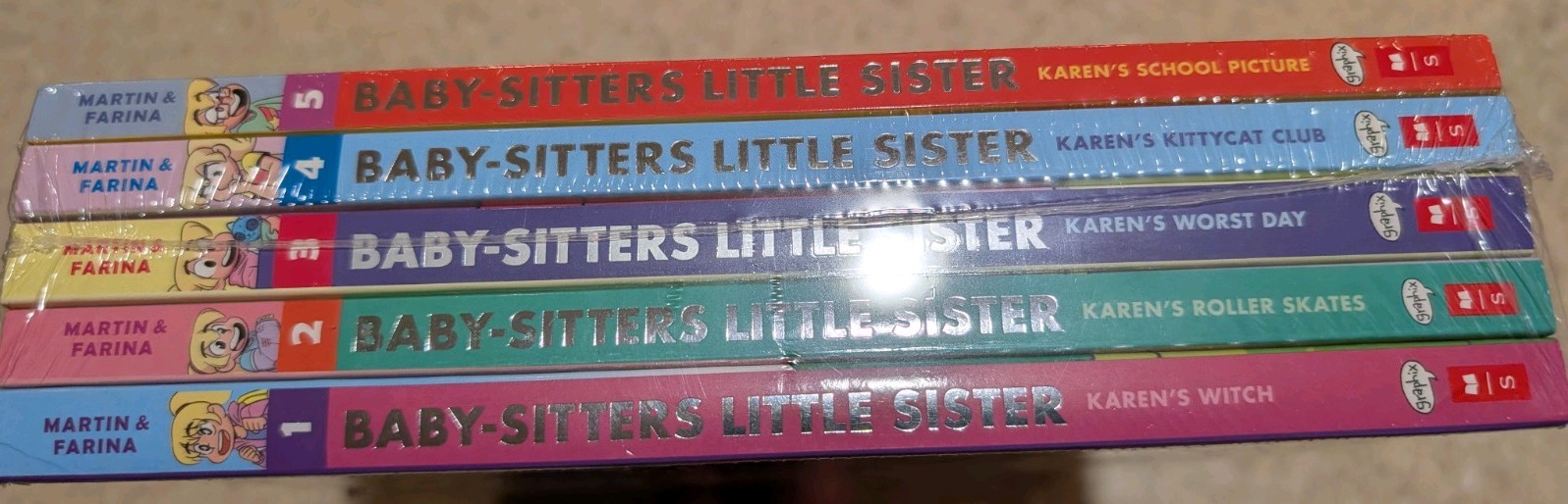 Baby Sitters Little Sister Graphic Novel Lot Books 1-10 NEW in Package!