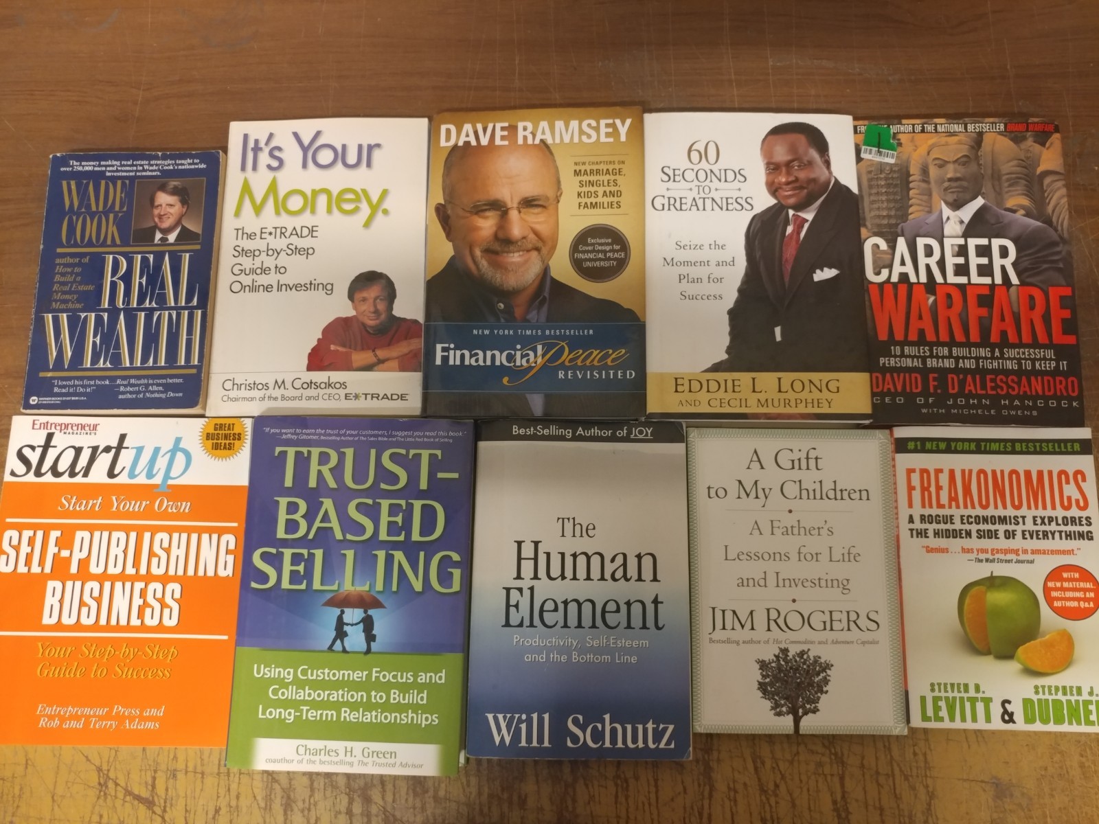 Lot of 20 Business Leadership Management Economic Investment Marketing Book MIX