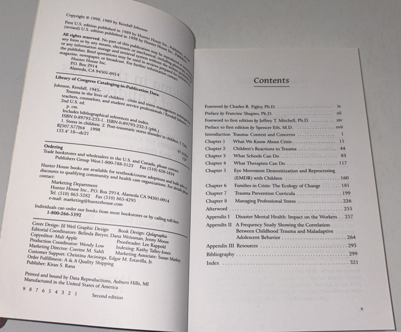 Trauma in the Lives of Children By Kendall Johnson, PhD