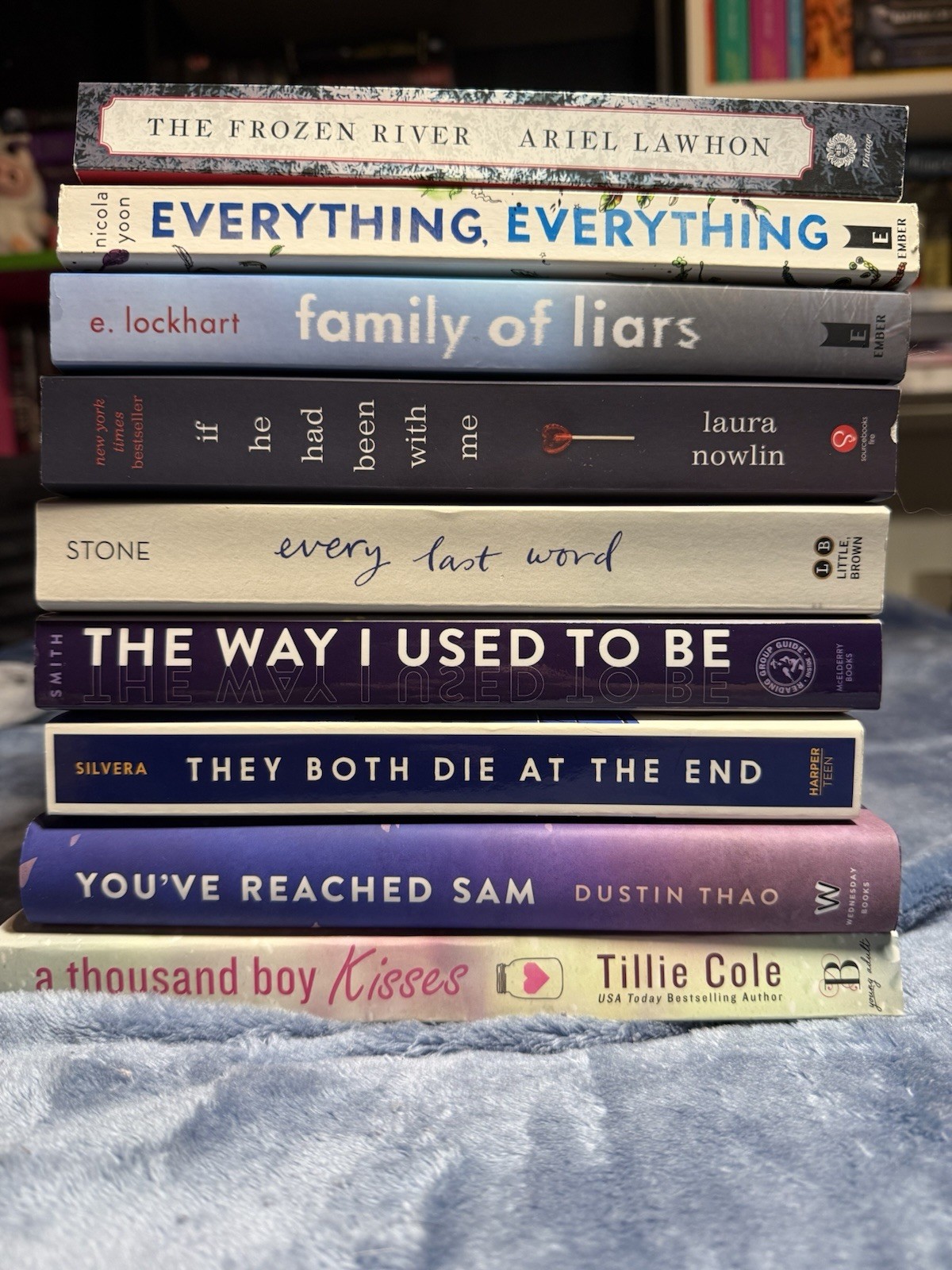 Tillie Cole/Dustin Thao/Adam Silvera YA Fiction Paperback Book Lot (9)