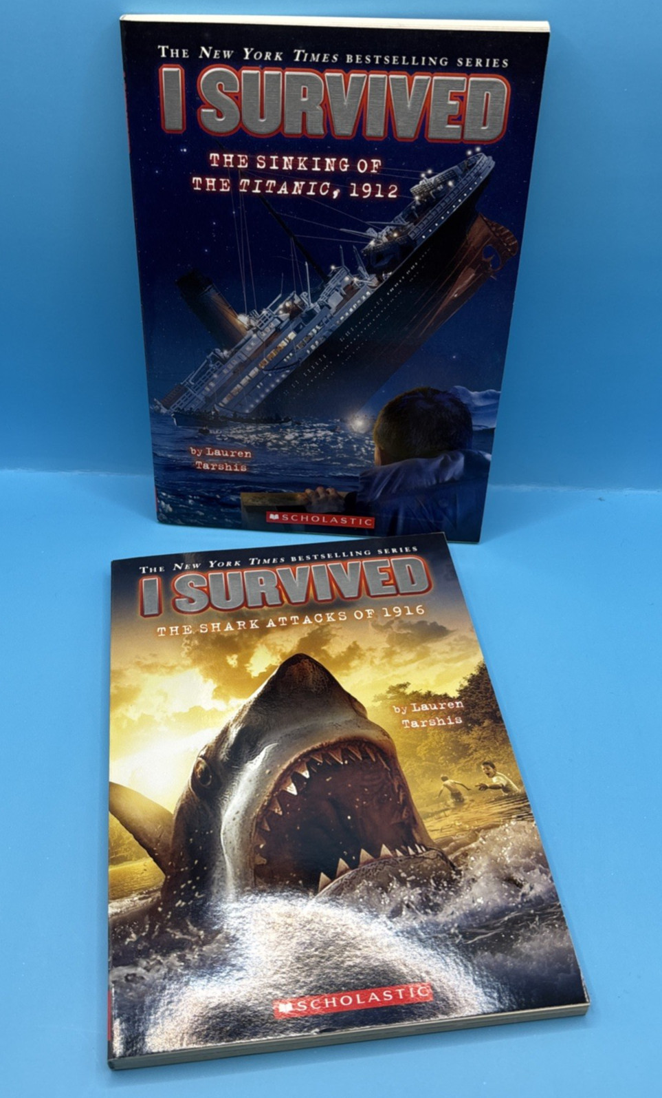 2010s Lot of 15 “I Survived” Scholastic Chapter Paperback Books- New, Never Read
