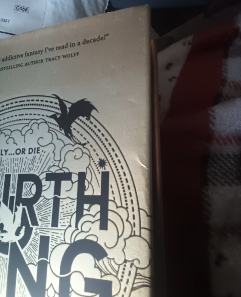 Fourth Wing By Rebecca Yarros 1st Edition 1st Printing Sprayed Edges