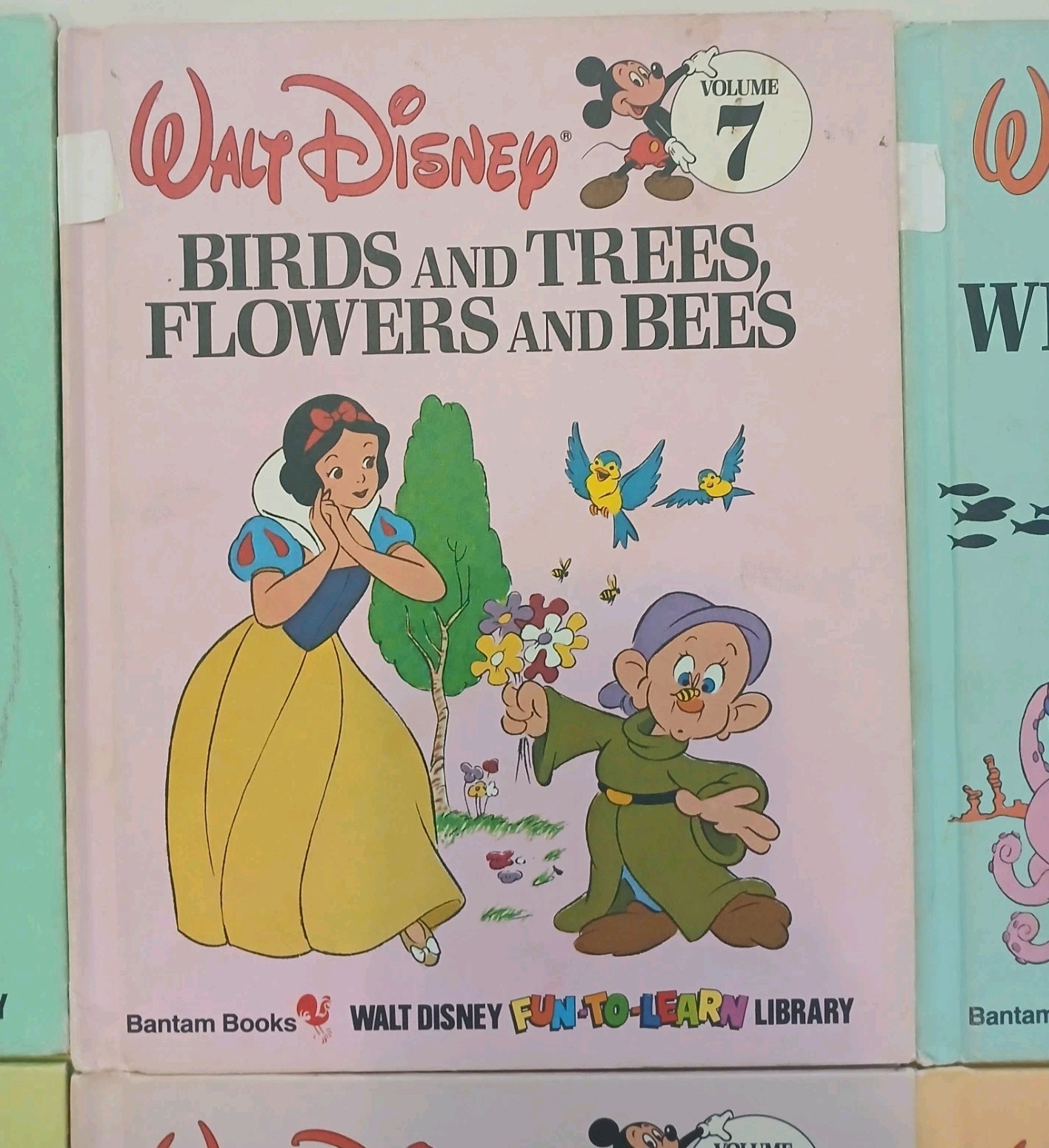 Disney Kids Book Lot 15 Fun-To-Learn Library and Storybooks Mixed Set