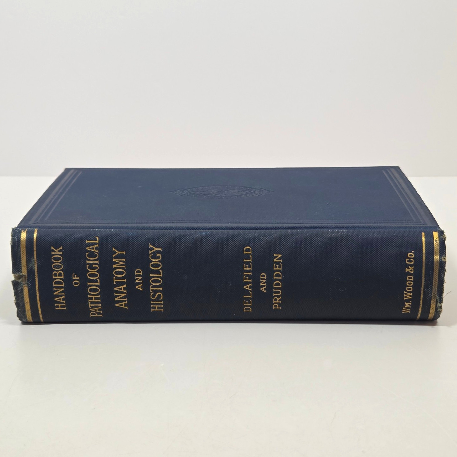 Handbook Pathological Anatomy Histology Delafield Prudden 1889 HC Wood Engraving