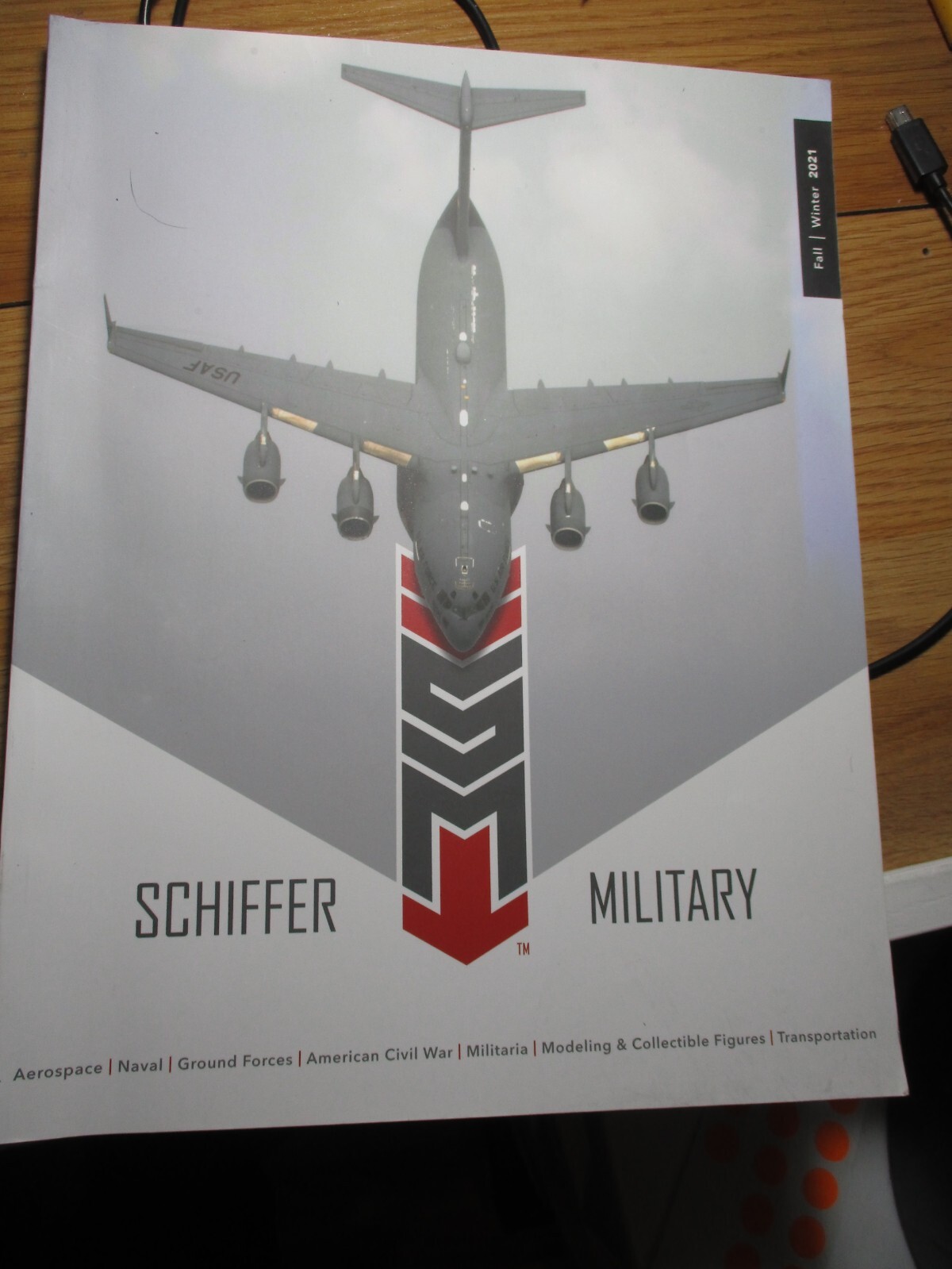 Schiffer Military 2021 FALL/WINTER Catalog-47 PAGES~NEW