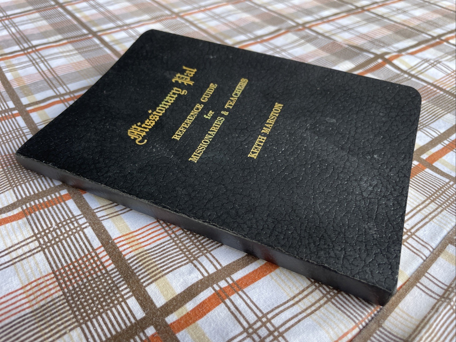 Missionary Pal Reference Guide for Missionaries Keith Marston (1972 LDS Leather)