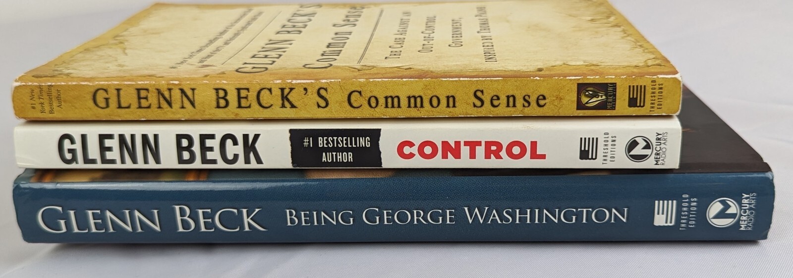 Glenn Beck Mixed Lot (3) Guns Conservative World Events Social Issue Political