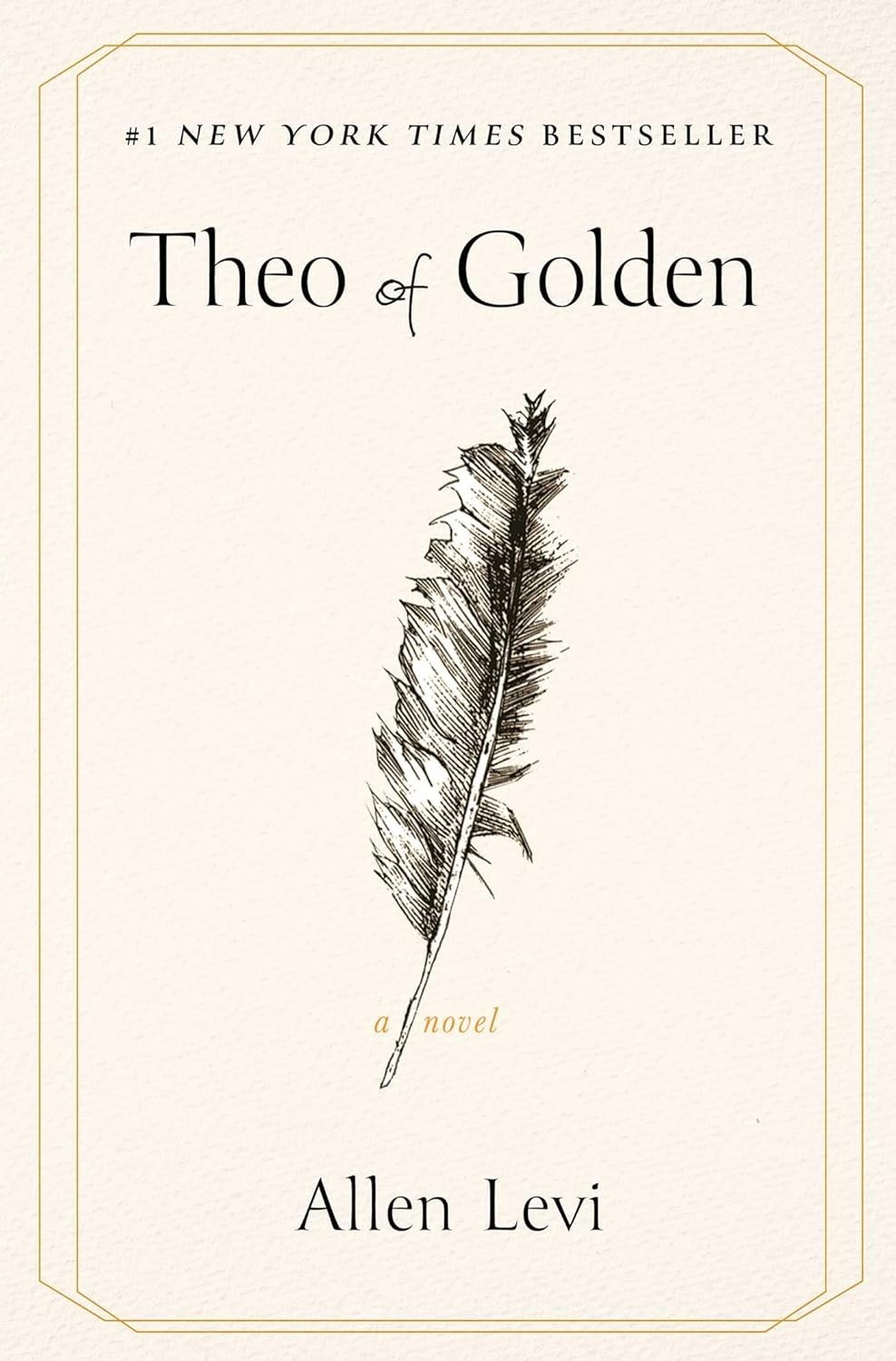Theo of Golden A Novel Hardcover Inspirational Fiction Book