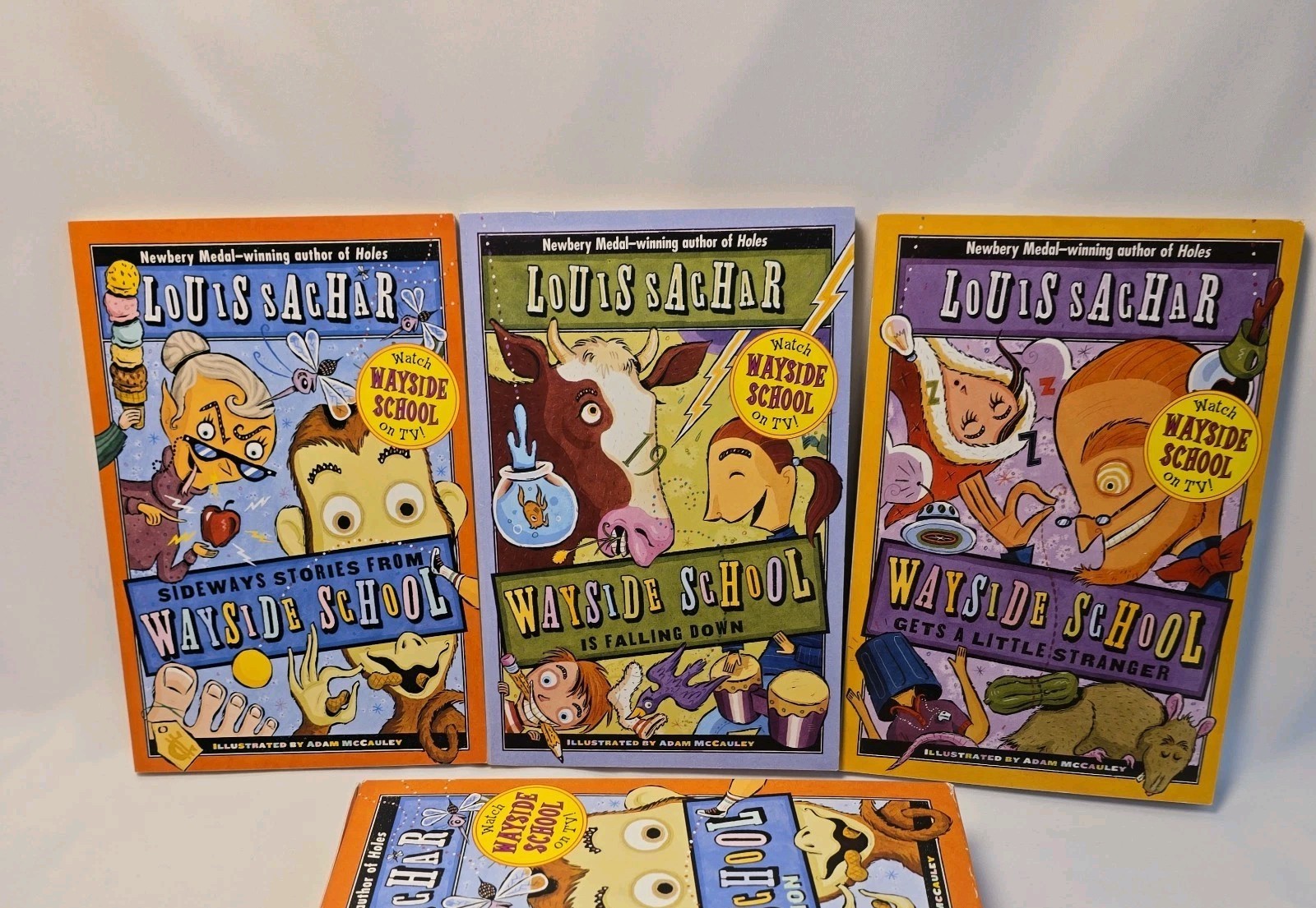 The Wayside School Collection Box Set of 3 Books by Louis Sachar in Slipcase
