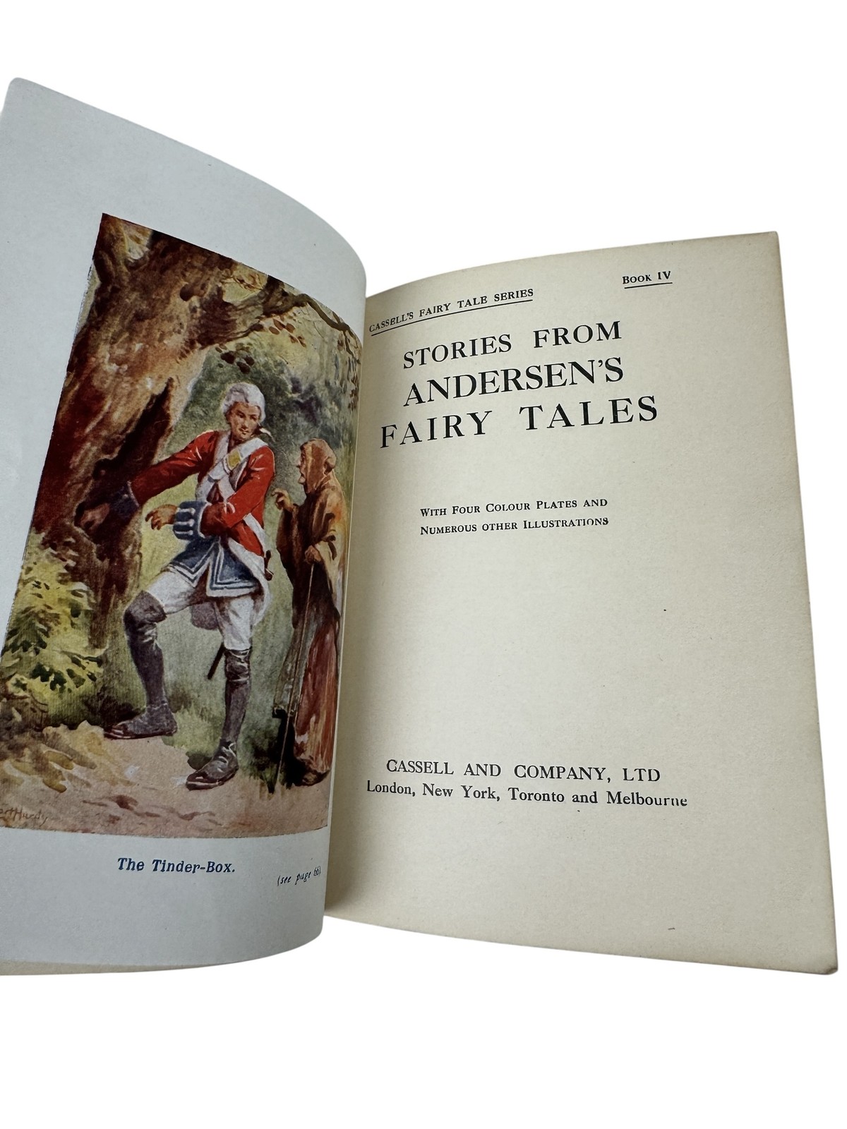 Andersen’s Fairy Tales Cassell’s Library for Little People Book IV Vintage