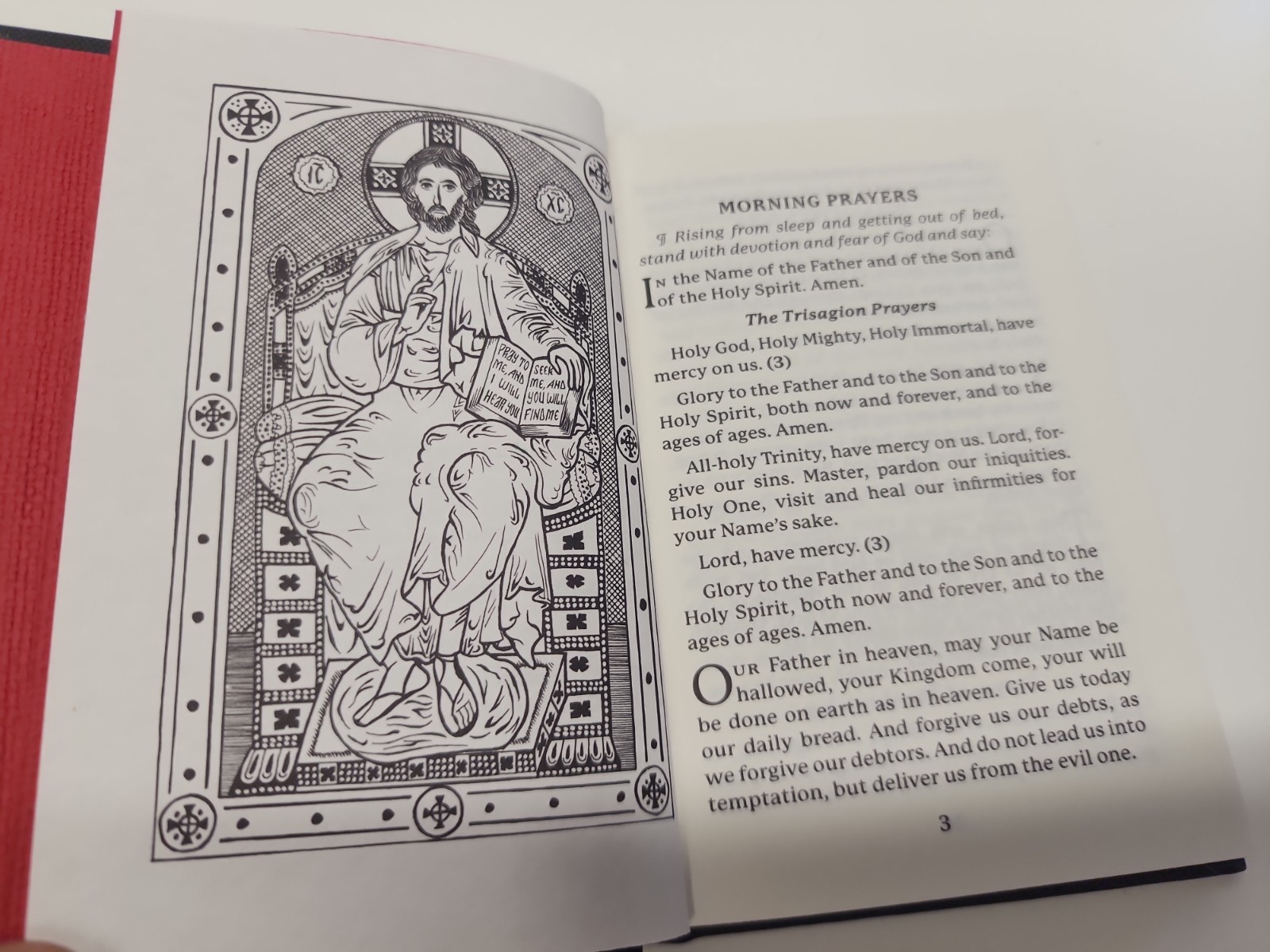 Orthodox- St Ignatius Pocket Prayer Book Modern English Edition Hardcover