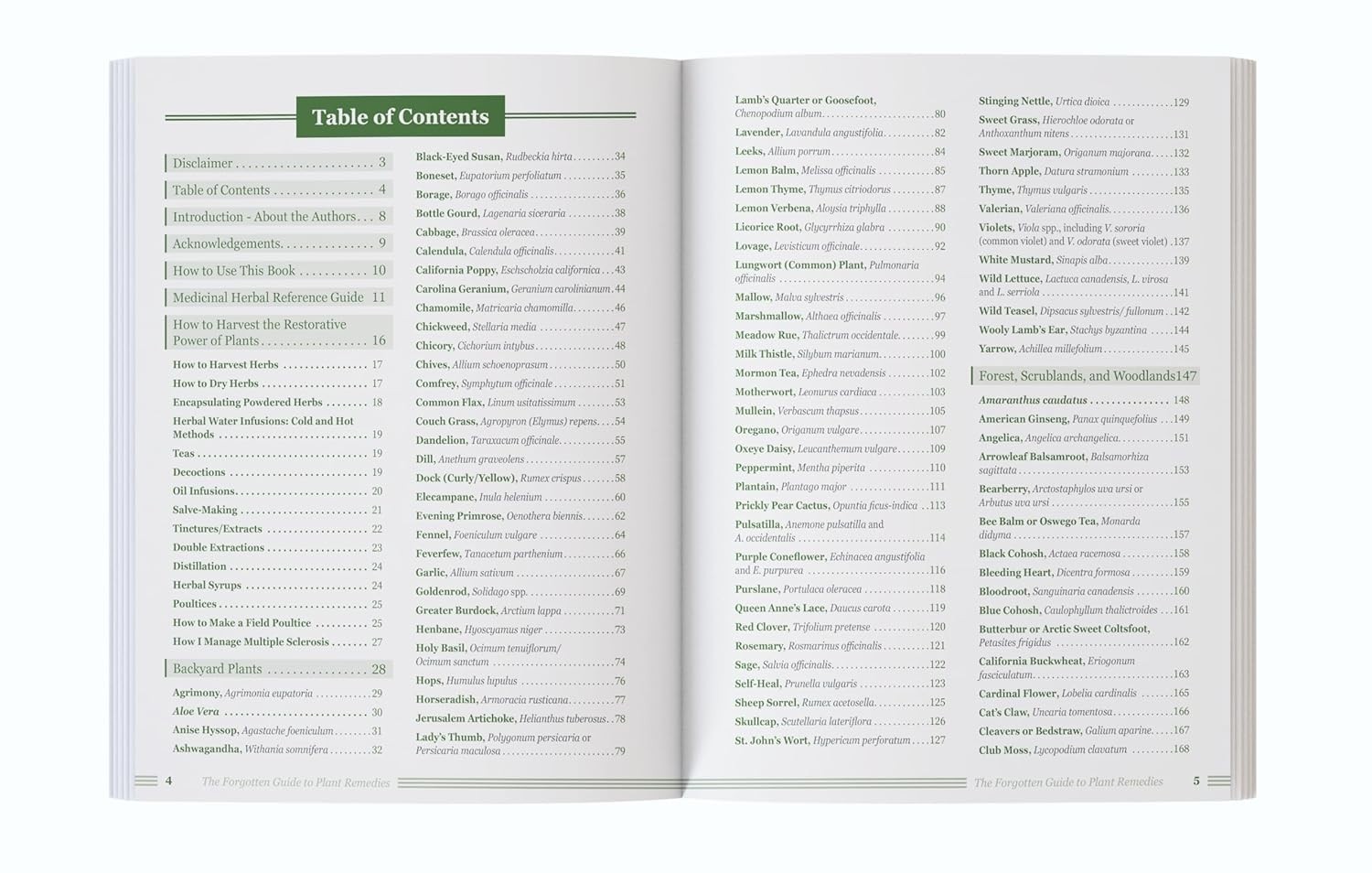 The Forgotten Guide to Plant Remedies