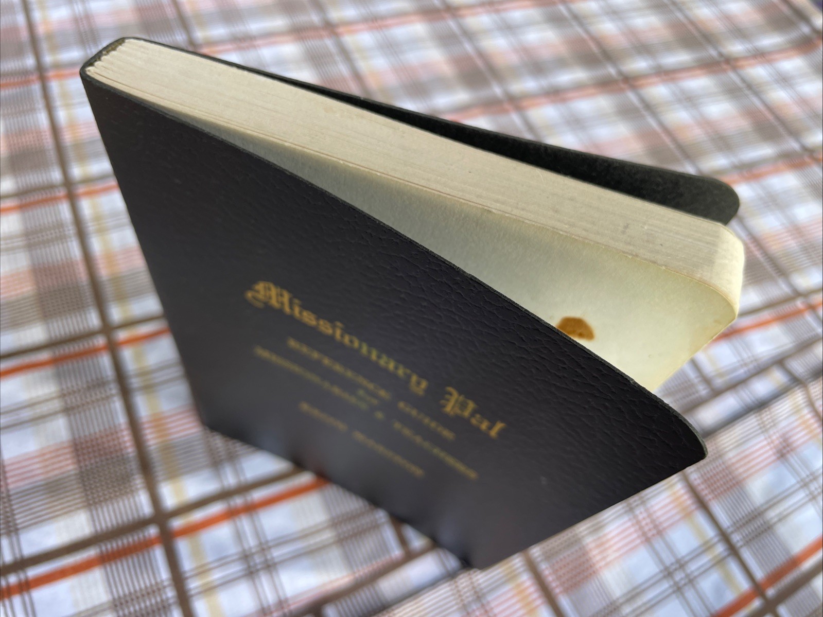 Missionary Pal Reference Guide for Missionaries Keith Marston (1972 LDS Leather)
