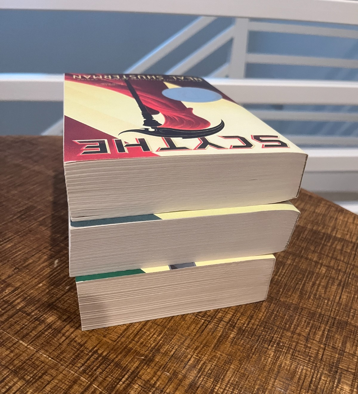 Scythe Trilogy (Lot of 3 Paperback Books) by Neal Shusterman