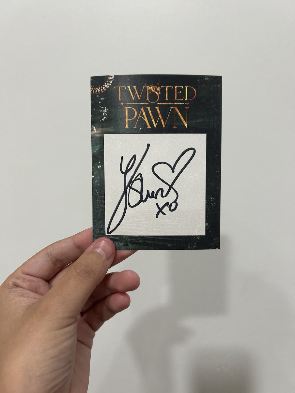 Twisted Pawn (Deluxe Edition) by L. J. Shen SIGNED WITH SWAG