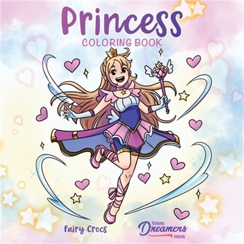Princess Coloring Book: For Kids Ages 4-8, 9-12 (Paperback or Softback)