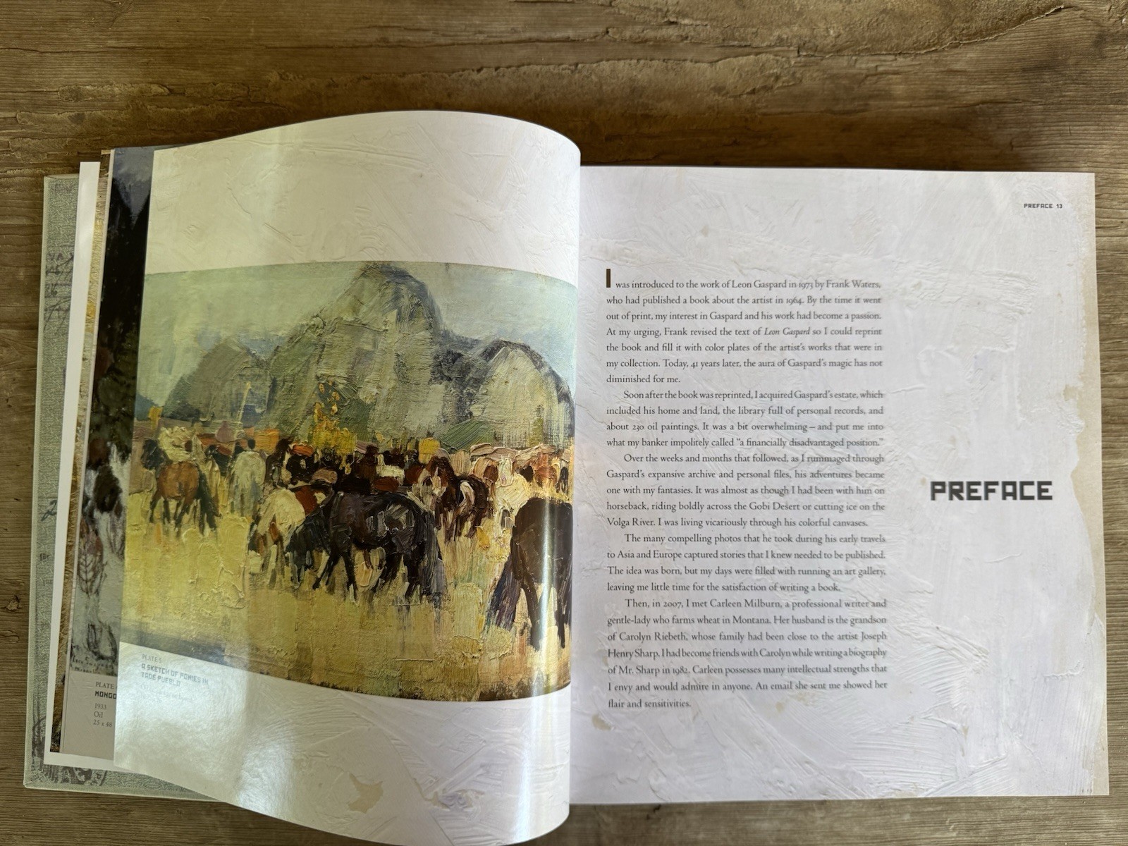 Leon Gaspard: The Call of Distant Places by Forrest Fenn and Carleen Milburn NEW