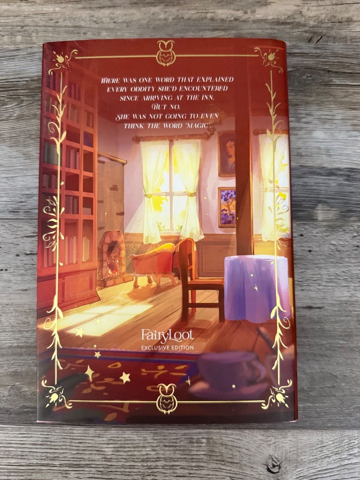 SIGNED Fairyloot THE FARAWAY INN Sarah Beth Durst SPRAYED EDGES UK 1st/1st