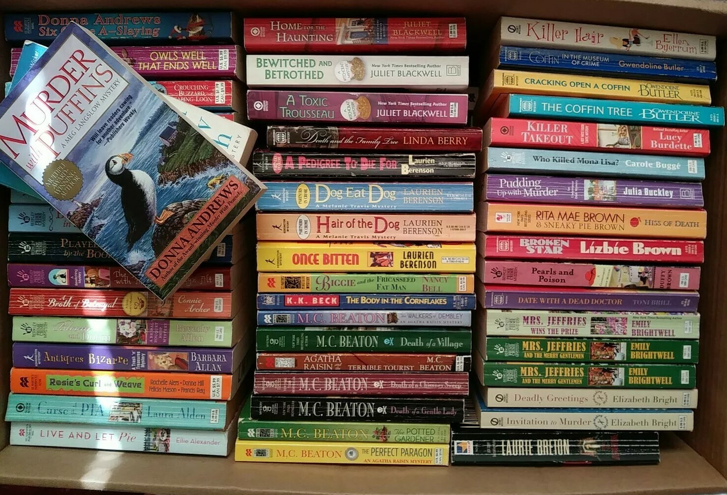 Cozy Mystery Lot, YOU-PICK 10. 10 books equal 1 lot.
