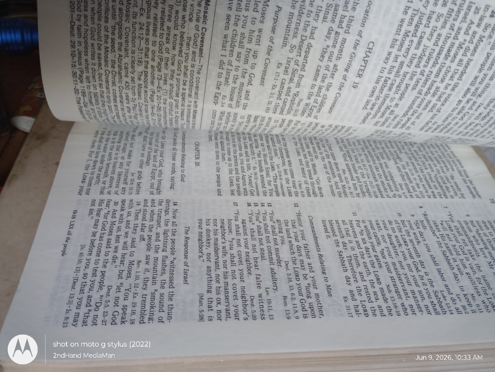 1983 NKJV HOLY OPEN BIBLE EXPANDED EDITION NELSON 456BR BROWN LEATHER BOOK