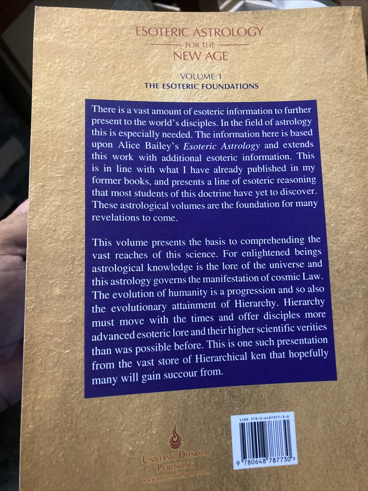 Bodo Balsys Esoteric Astrology for the New Age, Vol 1 (Paperback)