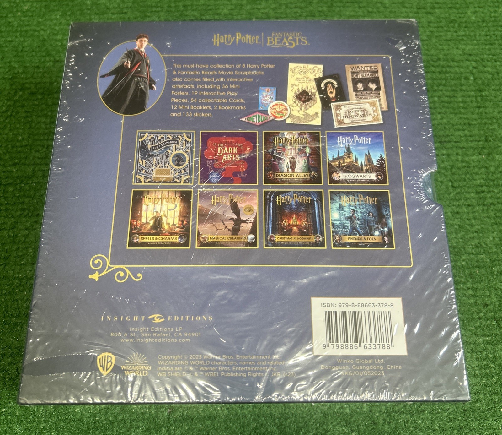 Harry Potter & Fantastic Beasts Movie Scrapbook 8 Book Collection Box Set NEW